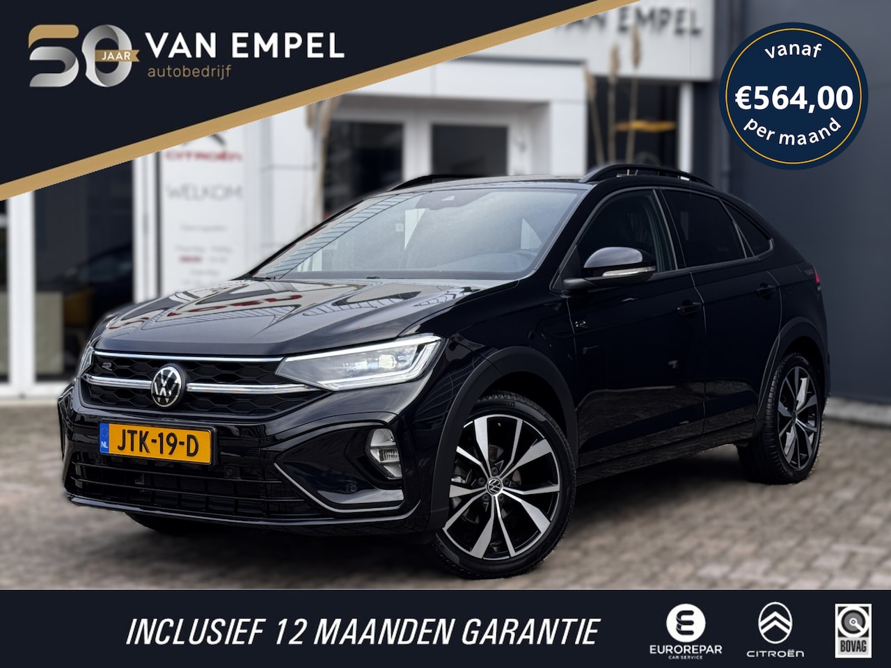 Volkswagen Taigo - 1.0 TSI R-Line | Camera | Adaptive Cruise | Automaat | Climate Control | Navigatie - AutoWereld.nl