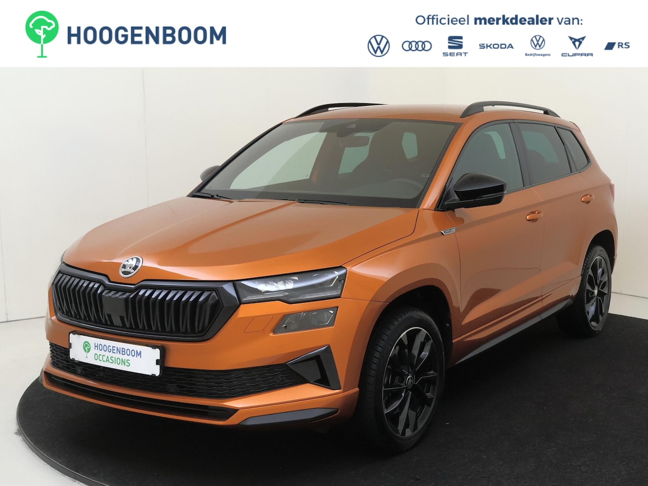 Skoda Karoq - 1.5 TSI ACT Sportline Business | Keyless | Stoelverwarming voor en achter | Achteruitrijca - AutoWereld.nl