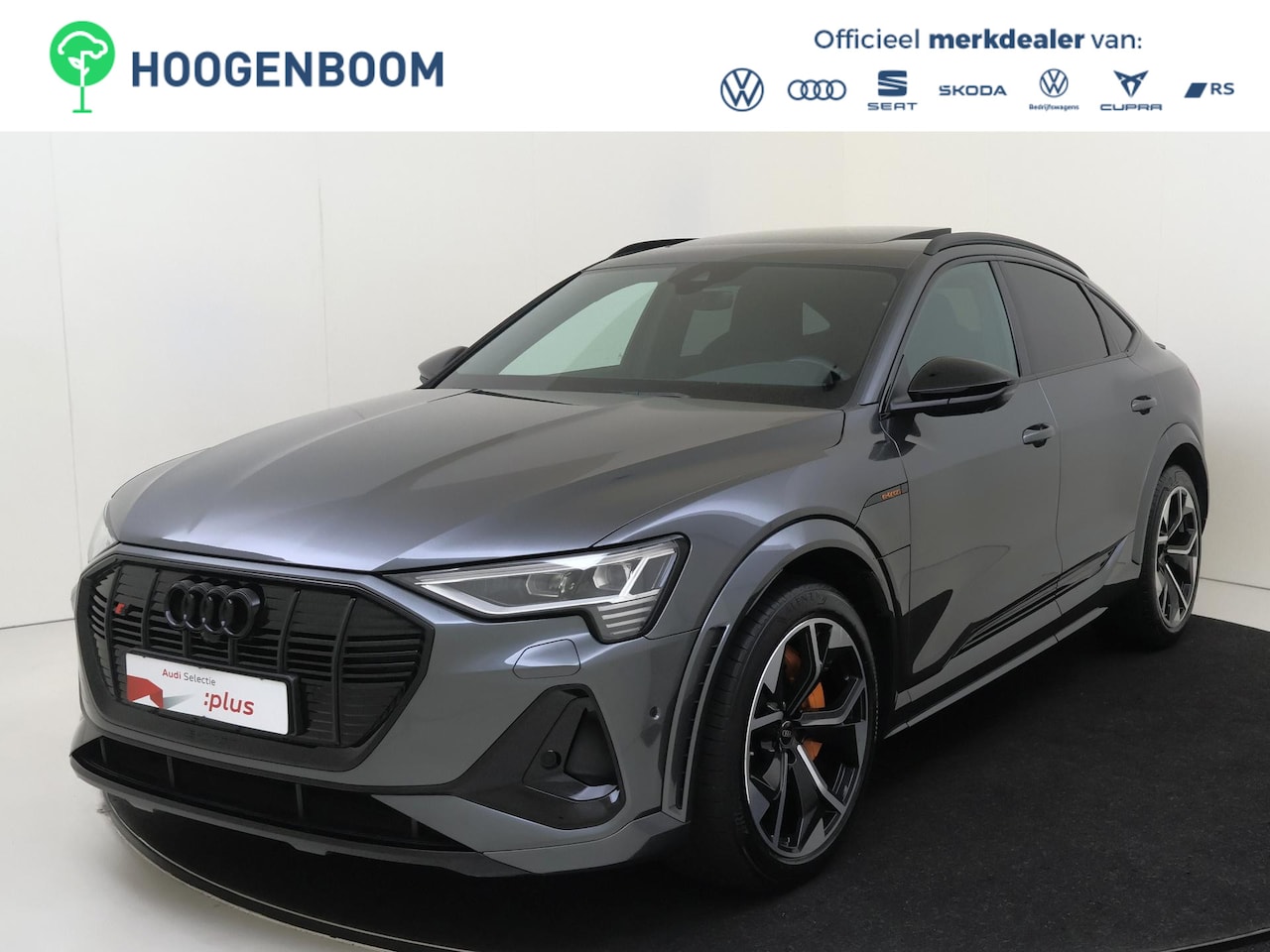 Audi e-tron Sportback - S quattro 95 kWh | SoH 100% | Panoramadak | Lederen bekleding ‘Valcona’ | Luchtvering | Ba - AutoWereld.nl