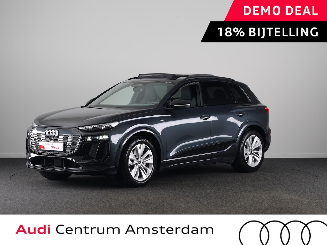Audi Q6 e-tron - S edition 83 kWh | 360 Camera | Panoramadak | Bijrijdersscherm | Privacy Glass | Alarm kla - AutoWereld.nl