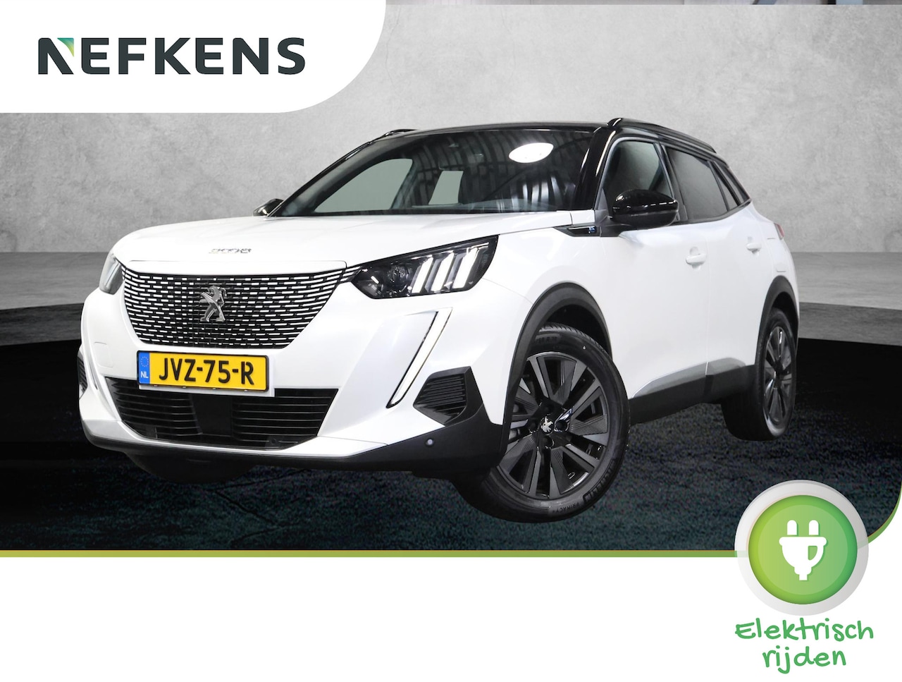 Peugeot e-2008 - EV GT 50 kWh 136PK | SOH 99% | 3 FASE | AppleCarplay/Android Auto | Schuifkanteldak | Stof - AutoWereld.nl