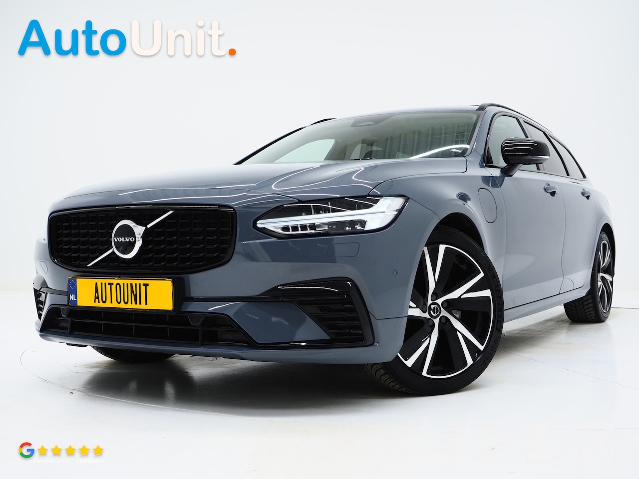 Volvo V90 - 2.0 T6 Plug-in hybrid AWD Plus Dark Long Range | Panoramadak | Pilot Assist | Trekhaak | L - AutoWereld.nl