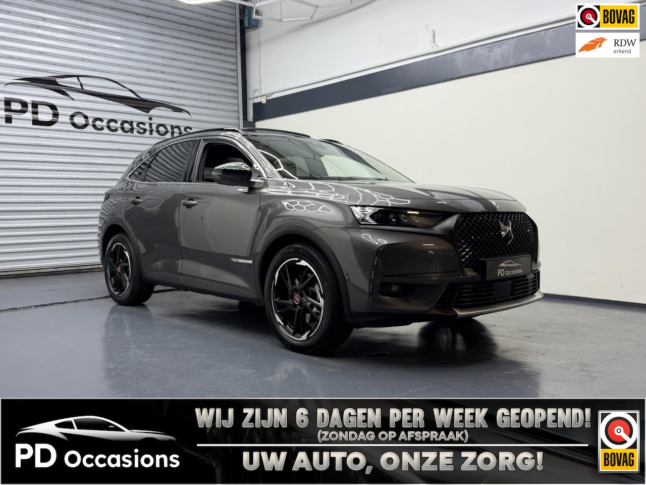 DS 7 Crossback - E-Tense 225PK Performance Line+ - Bom Vol - Memory seat - Pano - (360) camera - AutoWereld.nl