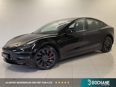 Tesla Model 3 - Performance AWD 75 kWh SoH 95% | Panoramadak | Leer | Camera