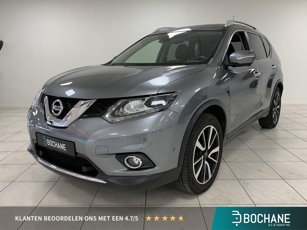Nissan X-Trail - 1.6 DIG-T Tekna 7p. PANORAMADAK | TREKHAAK | NAVIGATIE | ACHTERUITRIJCAMERA - AutoWereld.nl