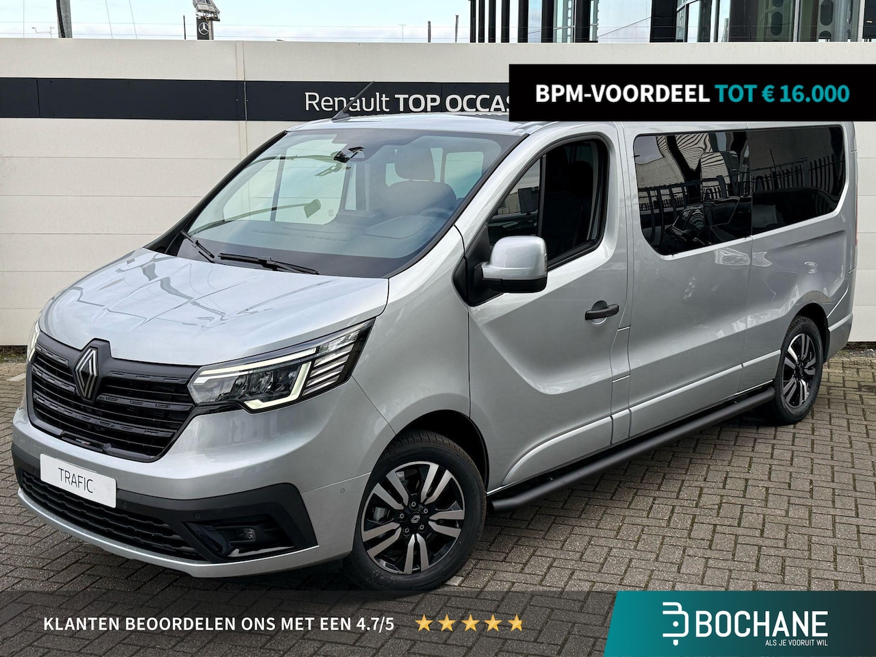 Renault Trafic - 2.0 Blue dCi 170 DC T30 L2H1 Anniversary | BPM vrij | Direct leverbaar | Navi | Camera - AutoWereld.nl