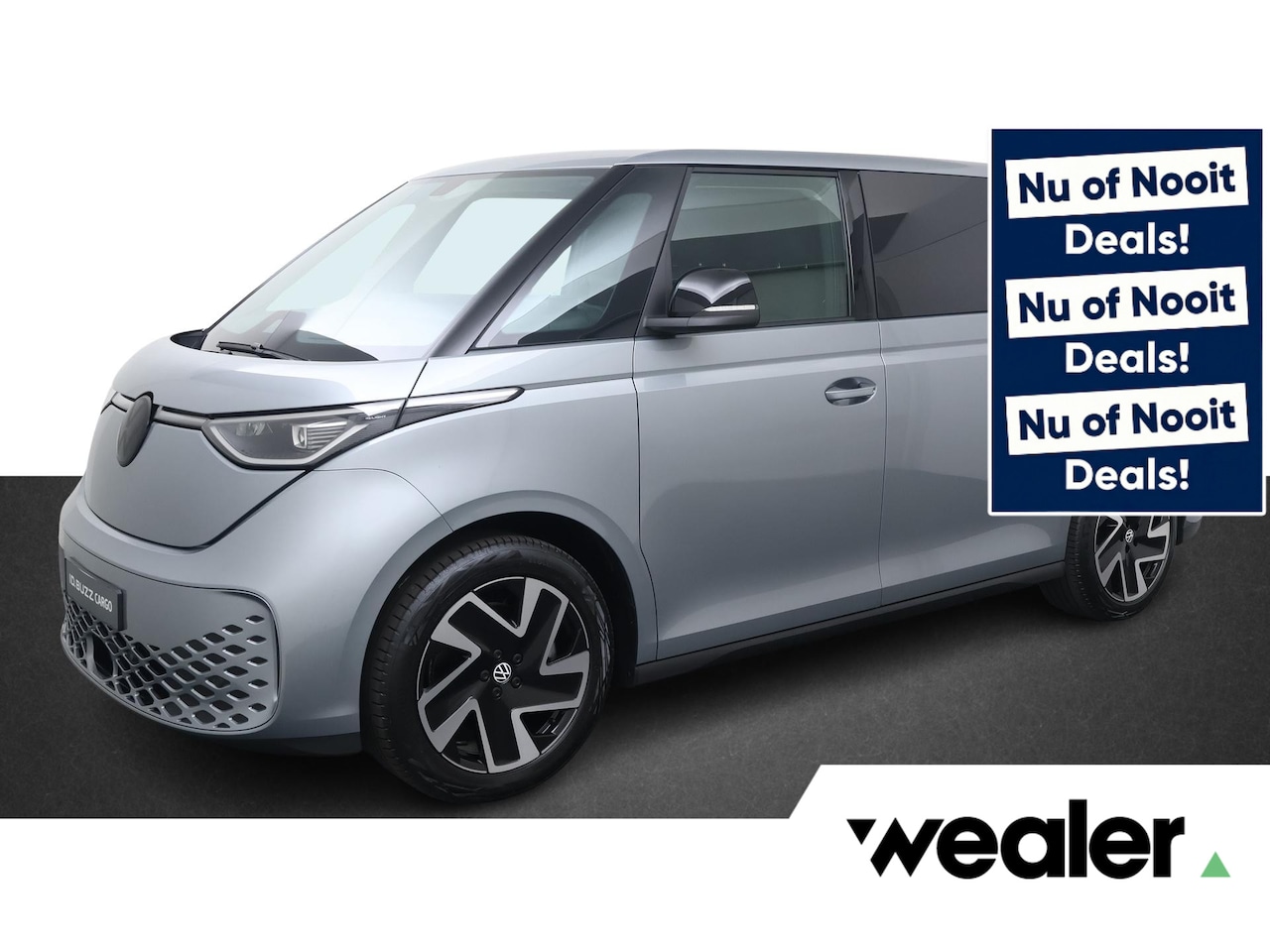 Volkswagen ID. Buzz Cargo - Bedrijfswagens Bulli Edition Elektromotor 210 kW (286 pk) 2988 mm - AutoWereld.nl