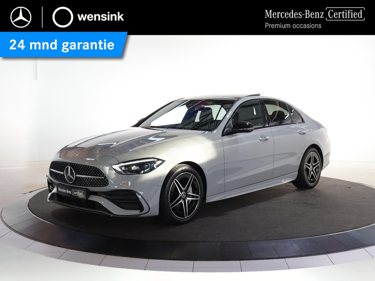 Mercedes-Benz C-klasse - 180 Star Edition AMG | AMG line Plus | Panoramaschuifdak | Nightpakket | 360* Camera | Hea - AutoWereld.nl