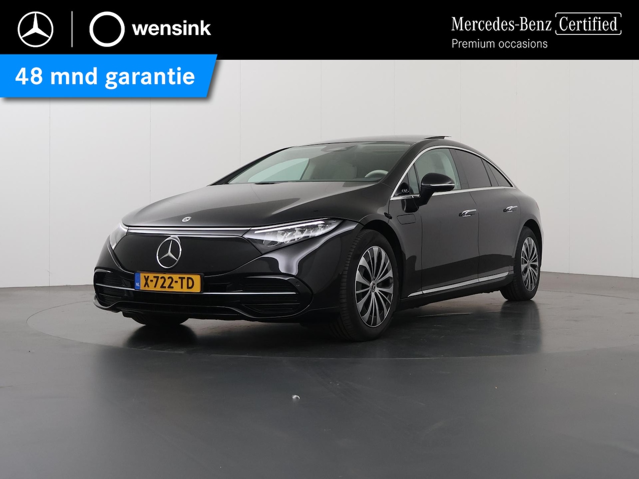 Mercedes-Benz EQS - 450+ Business Line 108 kWh | Panoramadak | Memory | Trekhaak | Luchtvering | Distronic | K - AutoWereld.nl