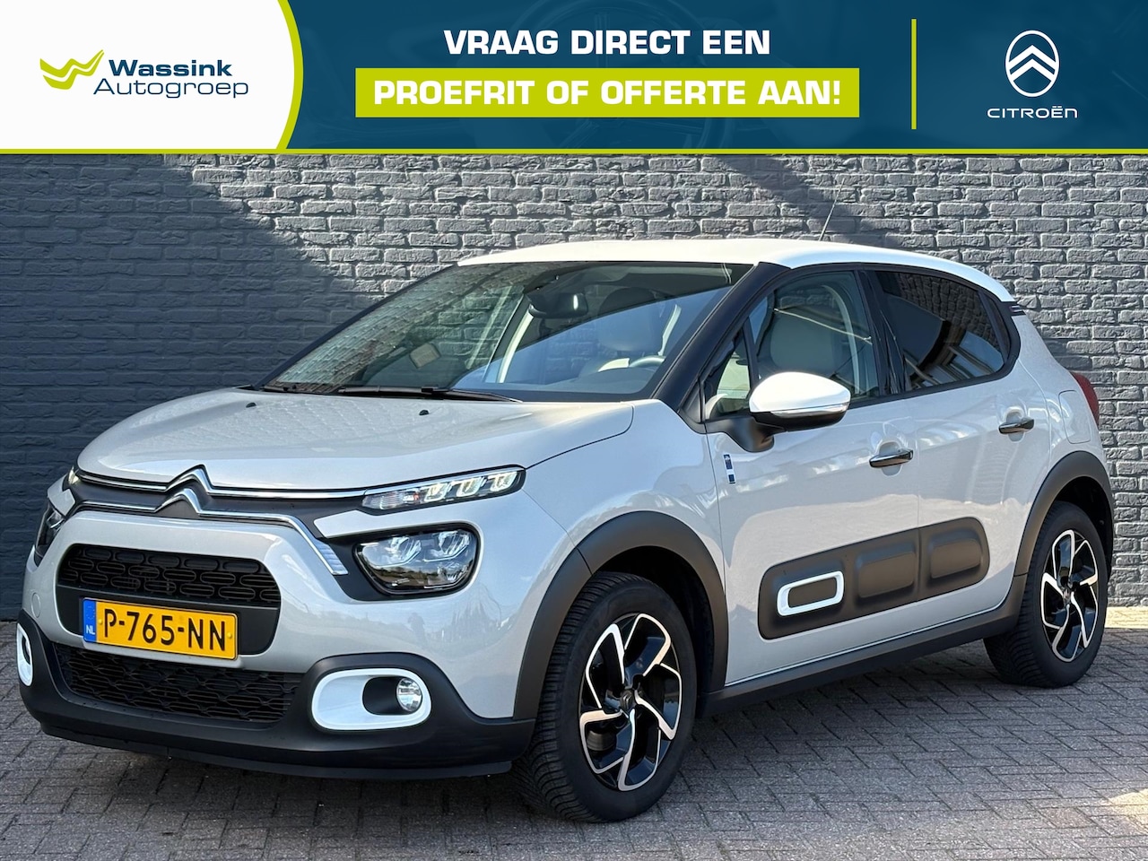 Citroën C3 - 1.2 PureTech 110pk Saint James | 1 Eigenaar | Stoelverwarming | Unieke Uitvoering | CarPla - AutoWereld.nl