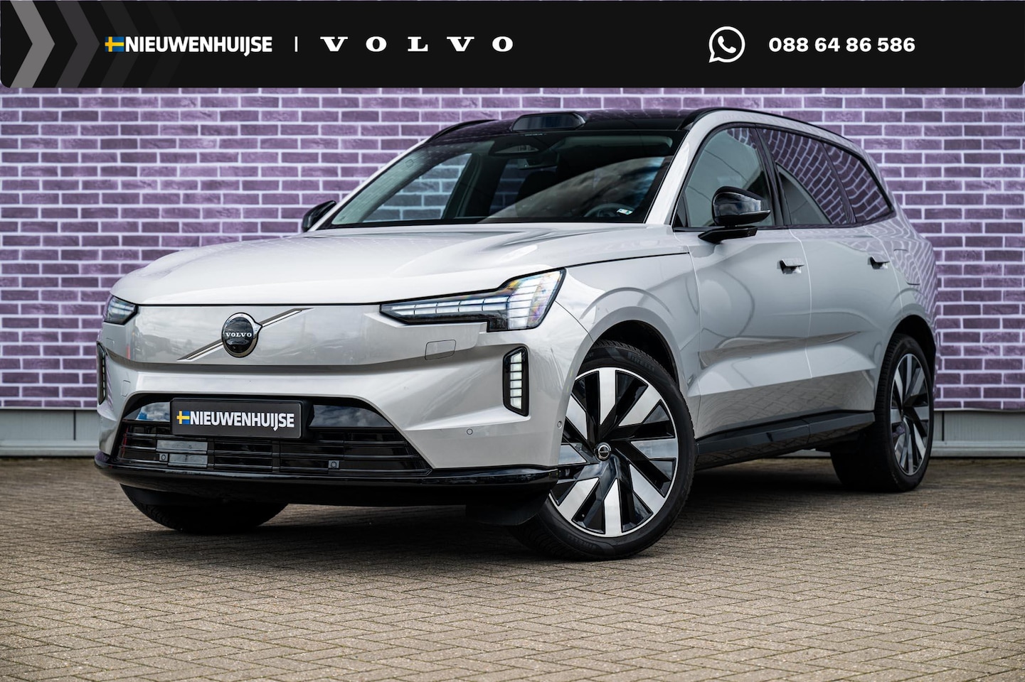 Volvo EX90 - Twin Motor Ultra 7p. 111 kWh | Luchtvering | Trekhaak | Pilot Pack | 360 Camera | Park Ass - AutoWereld.nl