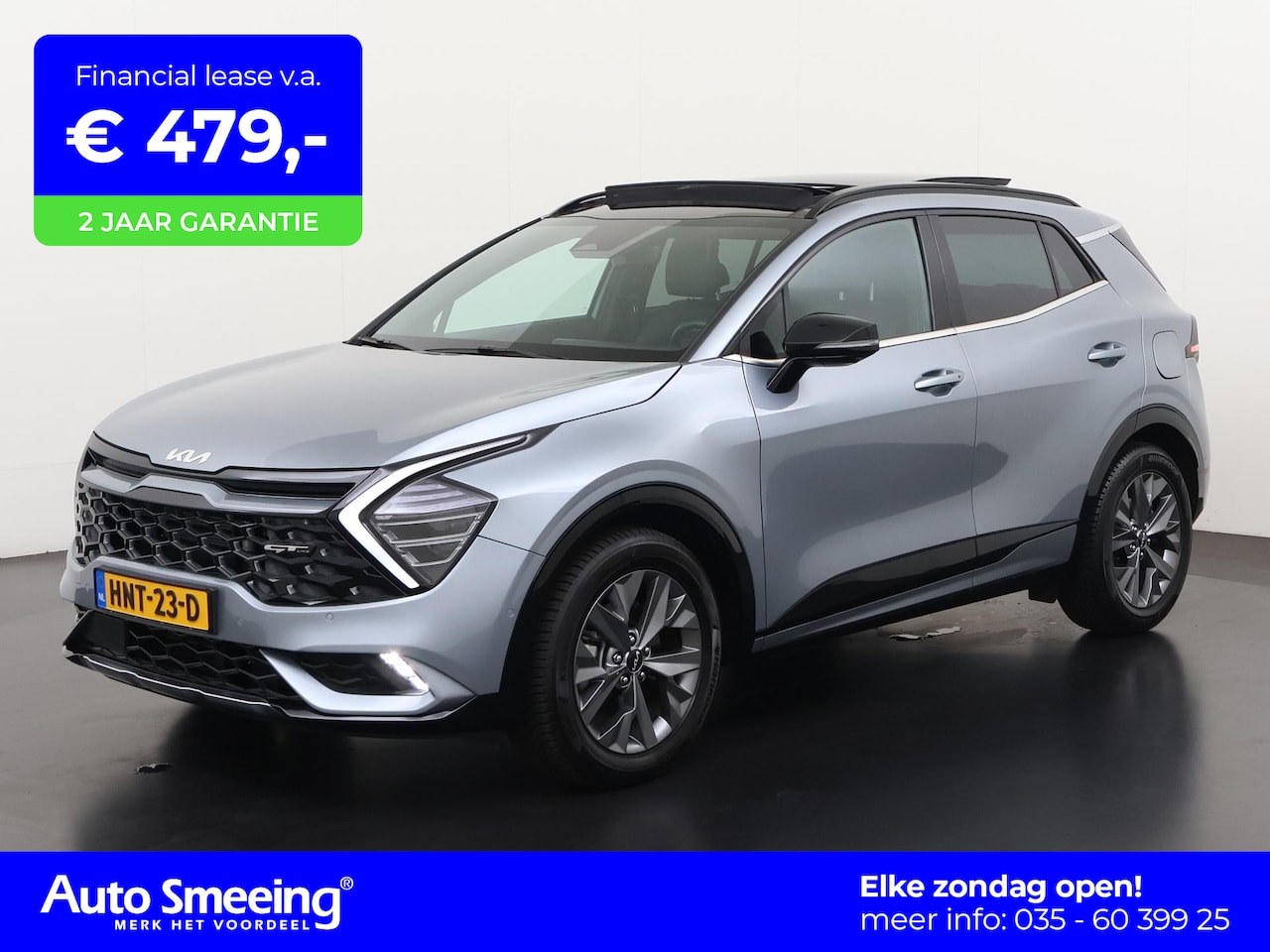 Kia Sportage - 1.6 T-GDi Hybrid GT-PlusLine | Panoramadak | Trekhaak | Zondag Open! - AutoWereld.nl