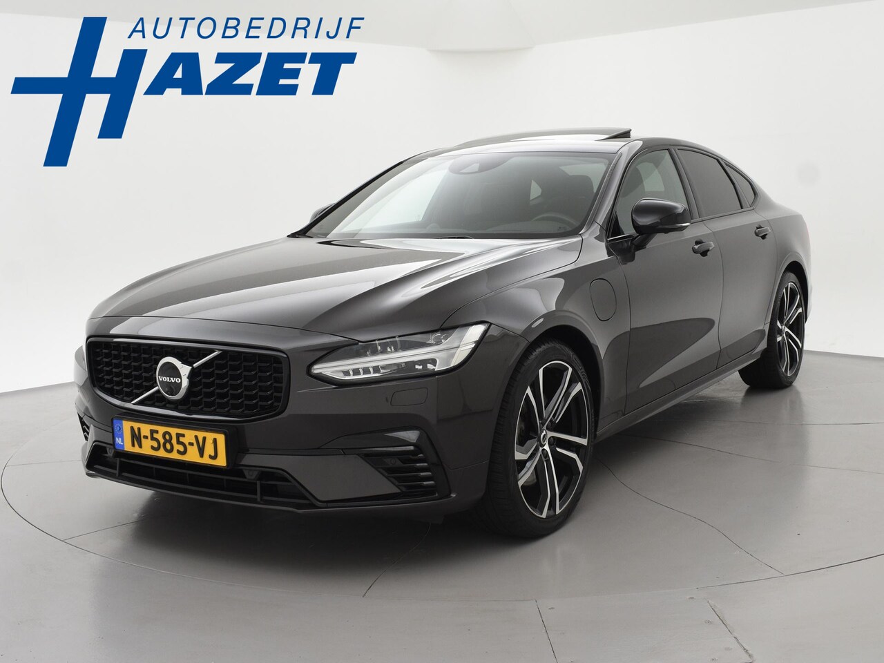 Volvo S90 - 2.0 T8 390 PK HYBRID AWD R-DESIGN POLESTAR BOWERS & WILKINS | SCHUIFDAK | TREKHAAK | LUCHT - AutoWereld.nl
