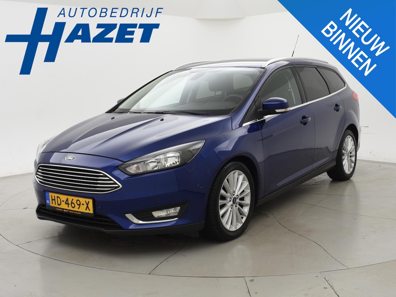 Ford Focus Wagon - 1.5 ECOBOOST 150PK AUT. TITANIUM ED. | CAMERA | STOELVERW. | VOORRUITVERW. | NAVI | KEY-LE - AutoWereld.nl