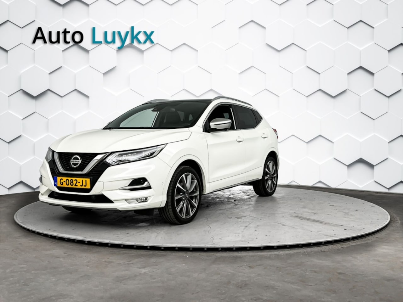 Nissan Qashqai - 1.3 DIG-T Tekna + Automaat | Panoramadak | Lederen Bekleding | Elektrische Stoelen - AutoWereld.nl