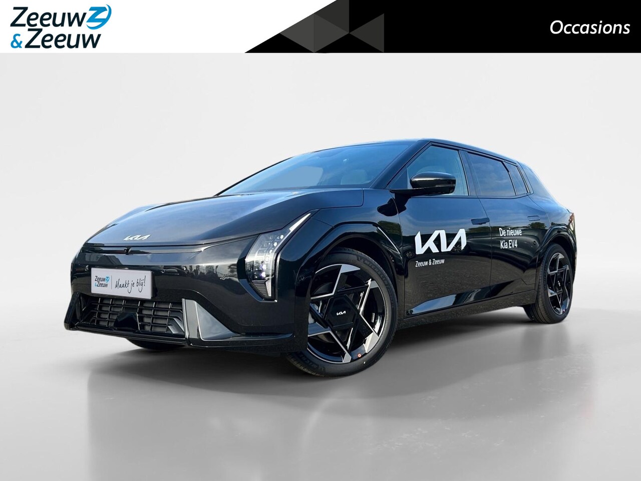Kia EV4 - Hatchback GT-PlusLine 81.4 kWh | Schuif/kanteldak | Lederen bekleding | 360 Graden camera - AutoWereld.nl