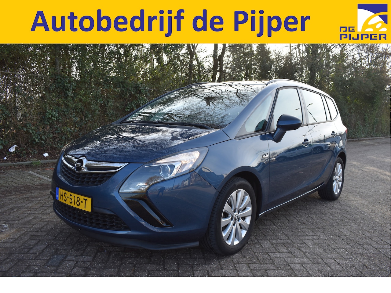 Opel Zafira Tourer - 1.4 T Edition Nav | NL Auto | 7 Seat | Aut. | LMV 17" - AutoWereld.nl