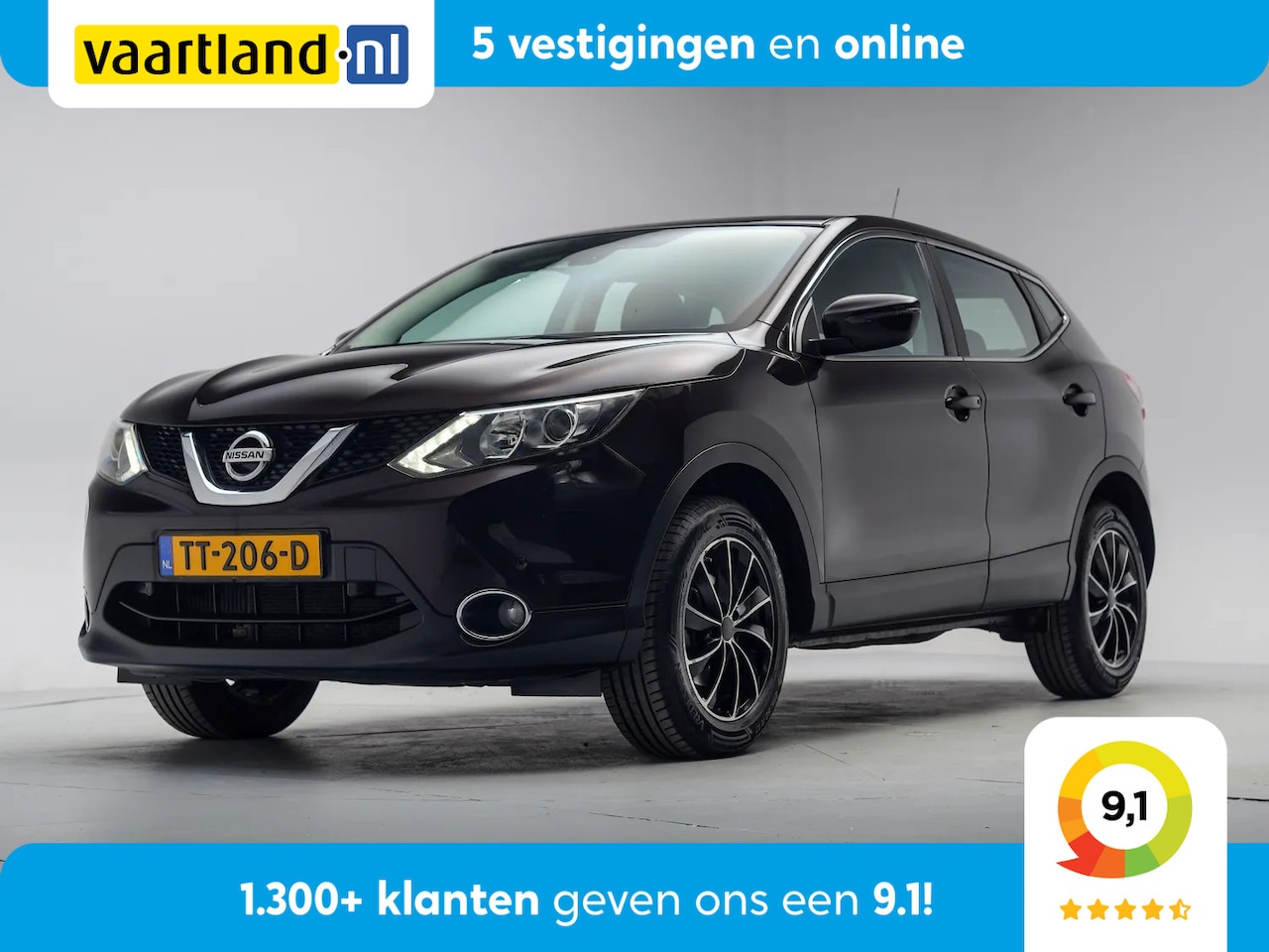 Nissan Qashqai - 1.2 Connect Edition [ Navi Trekhaak Camera Climate ] - AutoWereld.nl