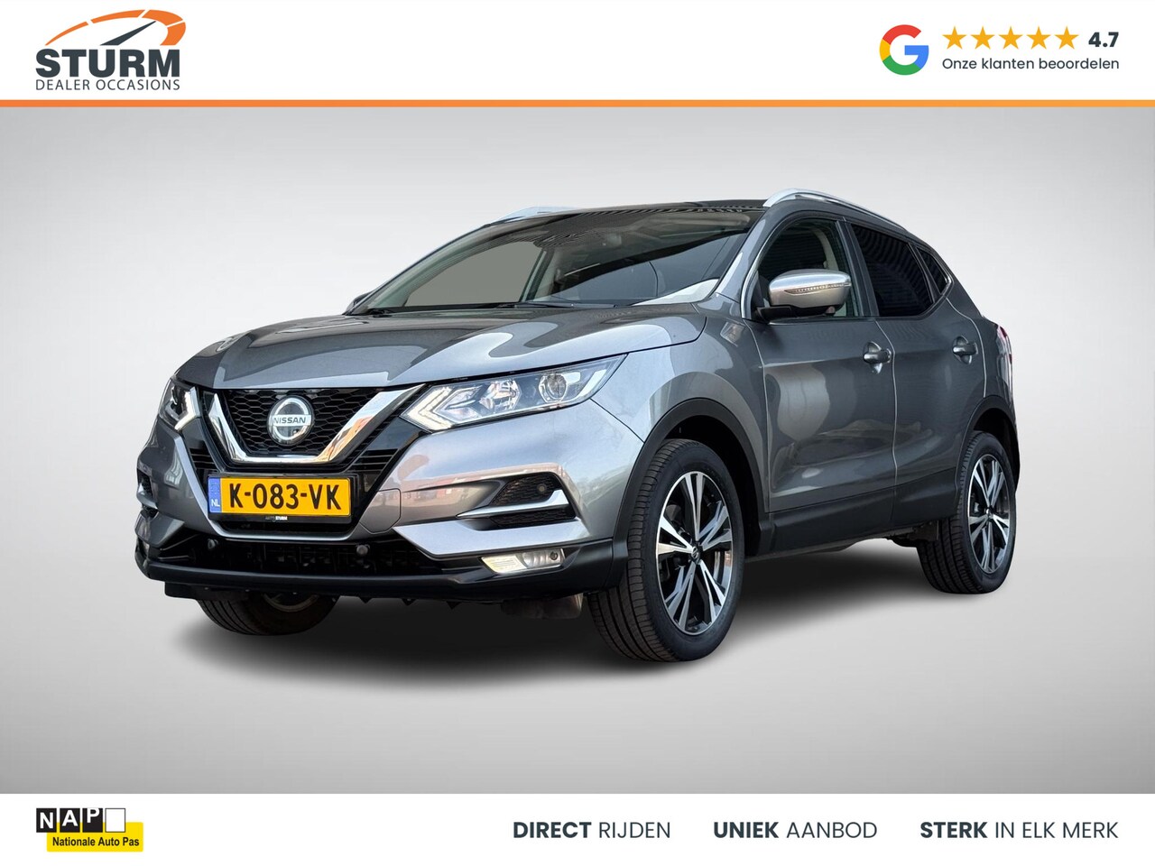 Nissan Qashqai - 1.3 DIG-T Design Edition Automaat incl. Trekhaak! - AutoWereld.nl
