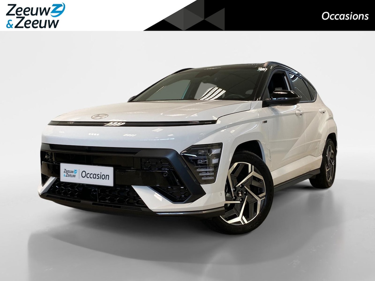 Hyundai Kona - 1.6 HYBRID | N-LINE SKY | TWO TONE | PANODAK | - AutoWereld.nl