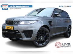 Land Rover Range Rover Sport - 5.0 V8 Supercharged SVR | 551PK | Panorama dak | Carbon interieur | Luchtvering | Meridian