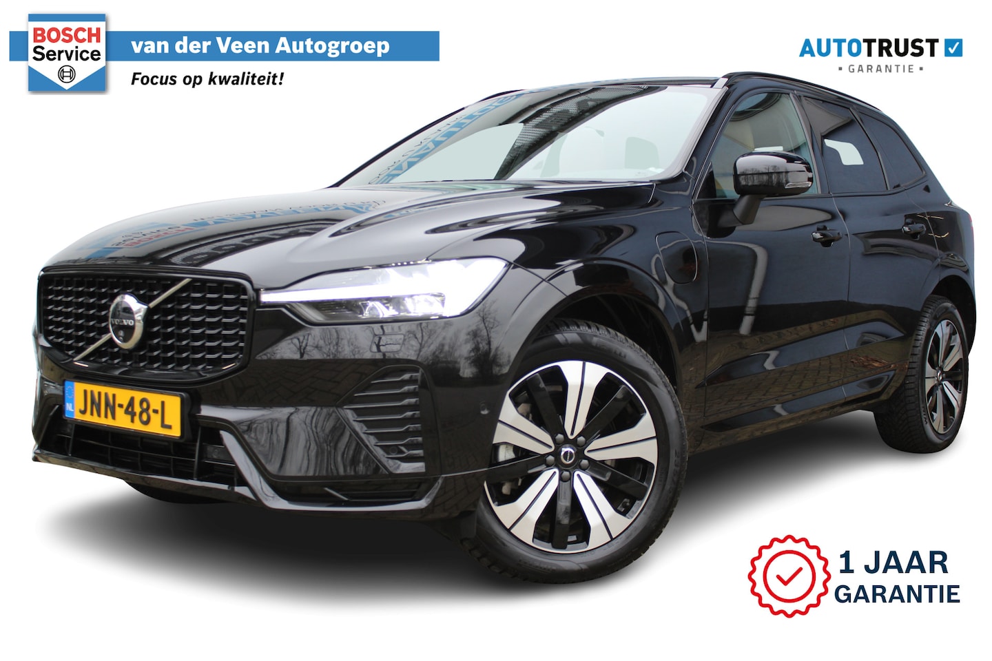 Volvo XC60 - 2.0 T6 Plug-in hybrid AWD Ultra Dark | Panorama dak | Elektrisch wegklapbare trekhaak | St - AutoWereld.nl
