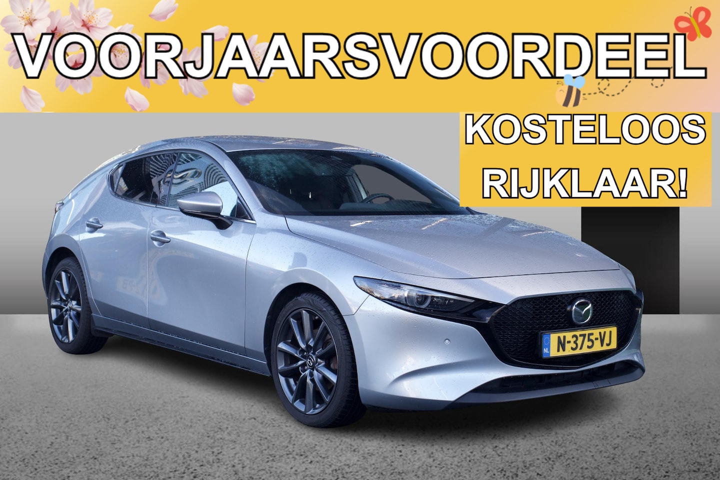 Mazda 3 Sport - Sportive 2.0 automaat e-Sky-G 150pk /Dealeronderhouden/Navi/HUD/Airco/Keyless/18 inch LMV - AutoWereld.nl