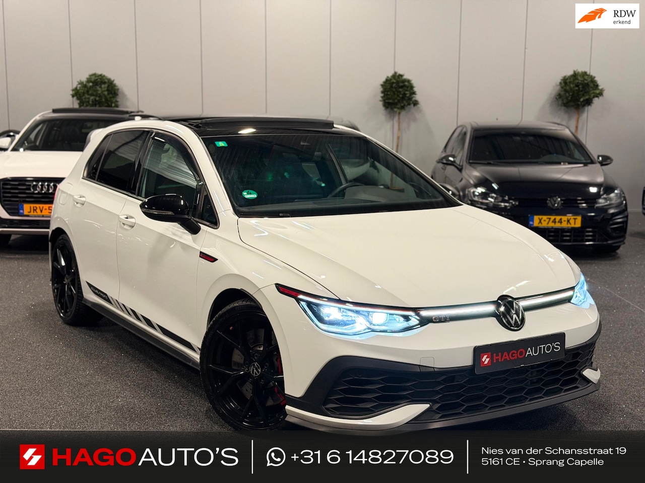 Volkswagen Golf - 2.0 TSI GTI Clubsport IQ-LIGHT/PANO/H&K/SFEERV/SIDE-ASSIST/ACC/LANE-ASSIST/CAMERA - AutoWereld.nl