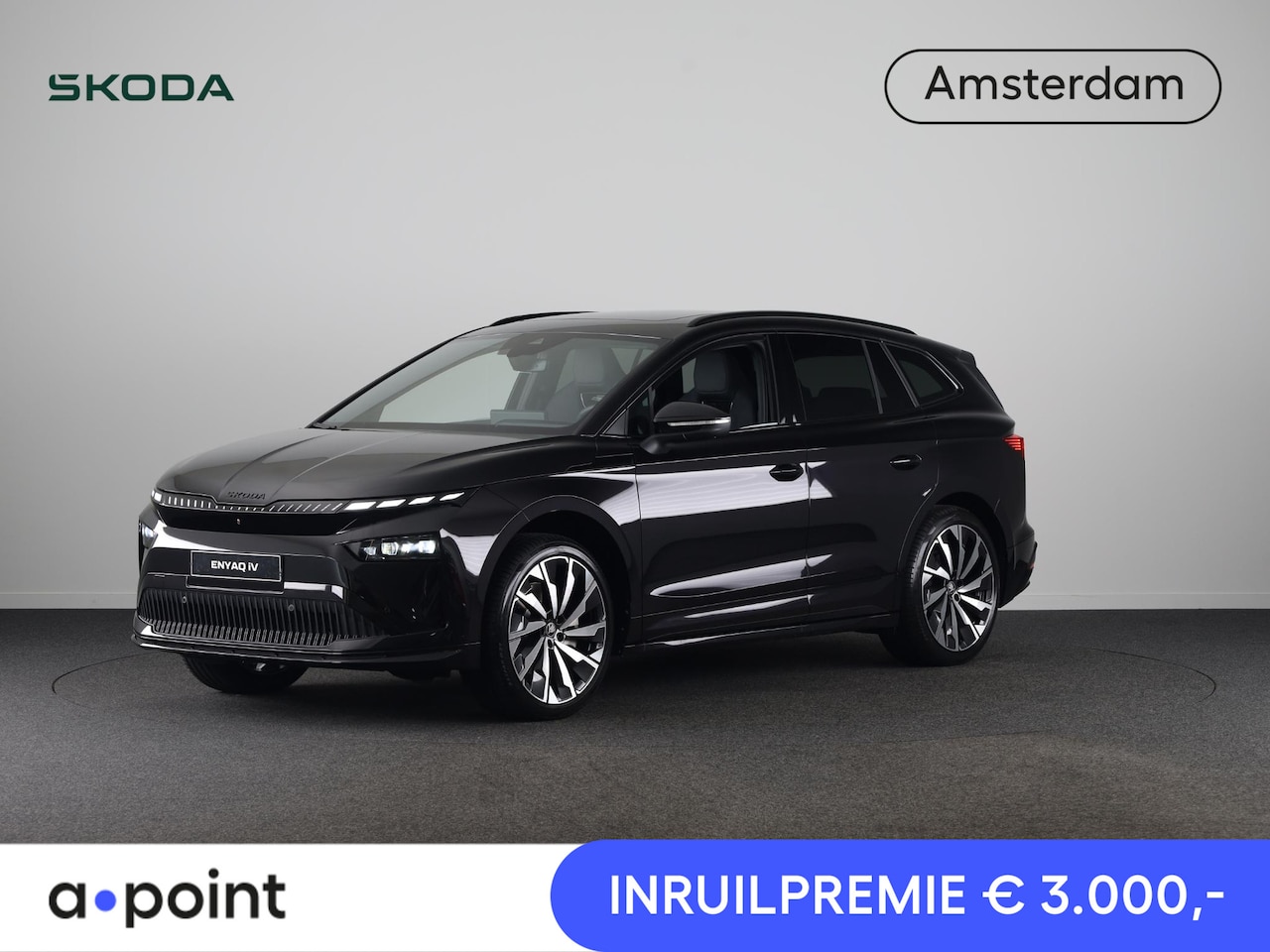 Skoda Enyaq iV - 85 Sportline 286 pk | Panoramadak | Business Upgrade Pakket - ADVANCED | Trekhaak | 21 inc - AutoWereld.nl