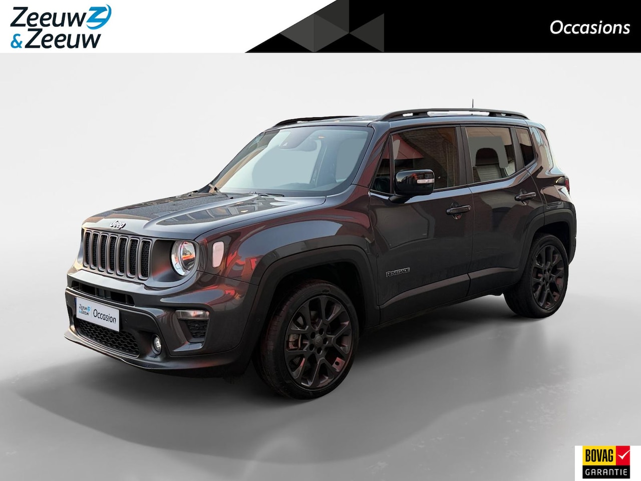 Jeep Renegade - 1.5T e-Hybrid S 190PK AUTOMAAT | 4X4 | Navigatie | Cruise Control | Climate Control | Park - AutoWereld.nl