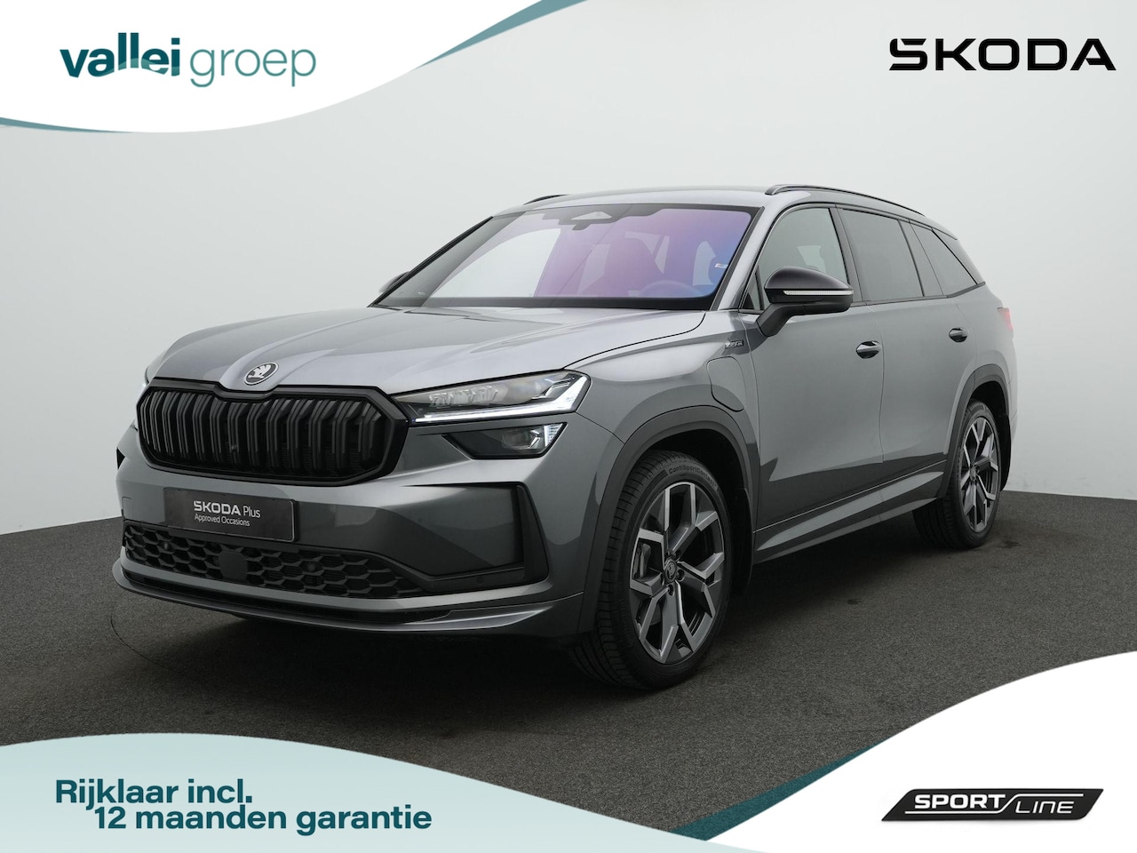 Skoda Kodiaq - 1.5 TSI PHEV 204 pk DSG Sportline | Trekhaak | Geheugenstoelen | Canton | Matrix LED - AutoWereld.nl