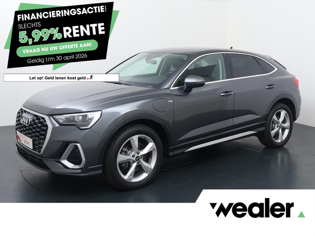Audi Q3 Sportback - 45 TFSI e S Edition | 245 PK | SoH 83% | Trekhaak | Navigatiesysteem | Adaptive cruise con - AutoWereld.nl