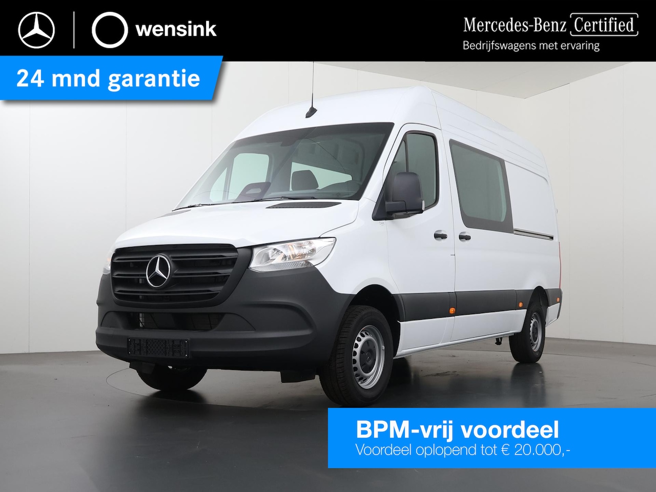 Mercedes-Benz Sprinter - 315 CDI | AUT | L2 H2 | BPM VRIJ! | LINKER ZIJSCHUIFDEUR | 2-ZITS | TREKHAAK MET OPSTAP | - AutoWereld.nl