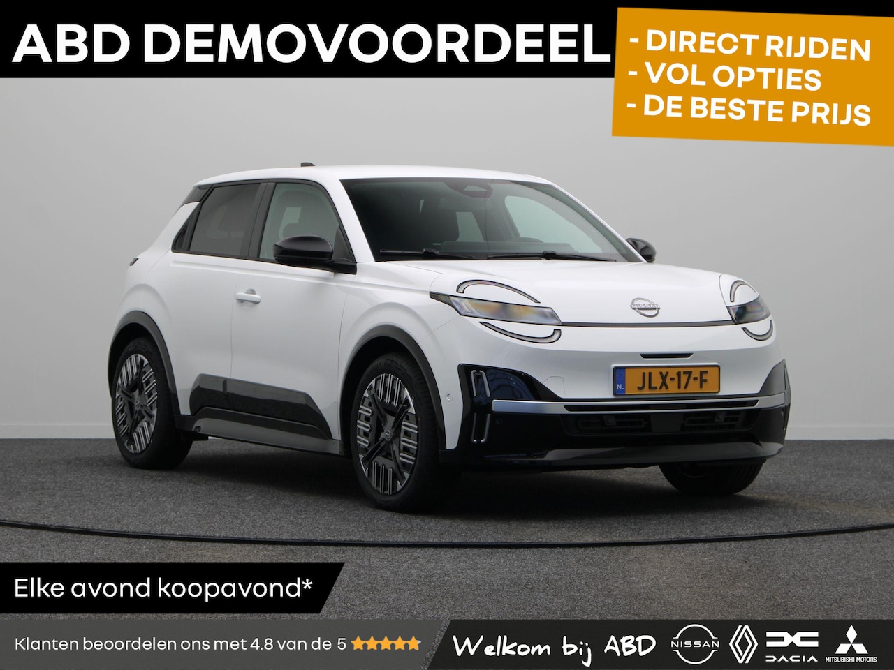 Nissan Micra - ADVANCE 52 kWh | Tot 416Km Actieradius | Google Integratie | 5 Jaar Fabrieksgarantie | 8 J - AutoWereld.nl