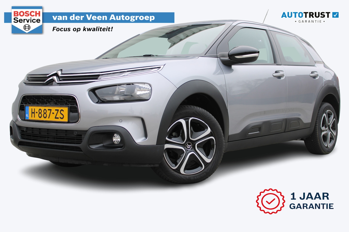 Citroën C4 Cactus - 1.2 PureTech Business | Incl. 12 maanden garantie Trekhaak | Cruise control | Apple carpla - AutoWereld.nl