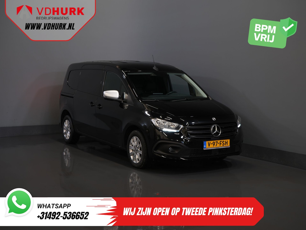 Mercedes-Benz Citan - 110 CDI Aut. L2 NL Auto/ Carplay/ Cruise/ Camera/ Trekhaak/ Airco/ LMV - AutoWereld.nl