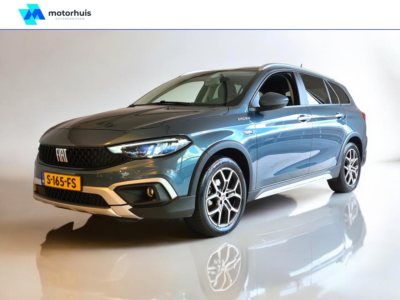 Fiat Tipo Stationwagon - 1.5 Hybrid 130 DCT-7 Cross NAVI CAMERA PDC LMV KEYLESS - AutoWereld.nl