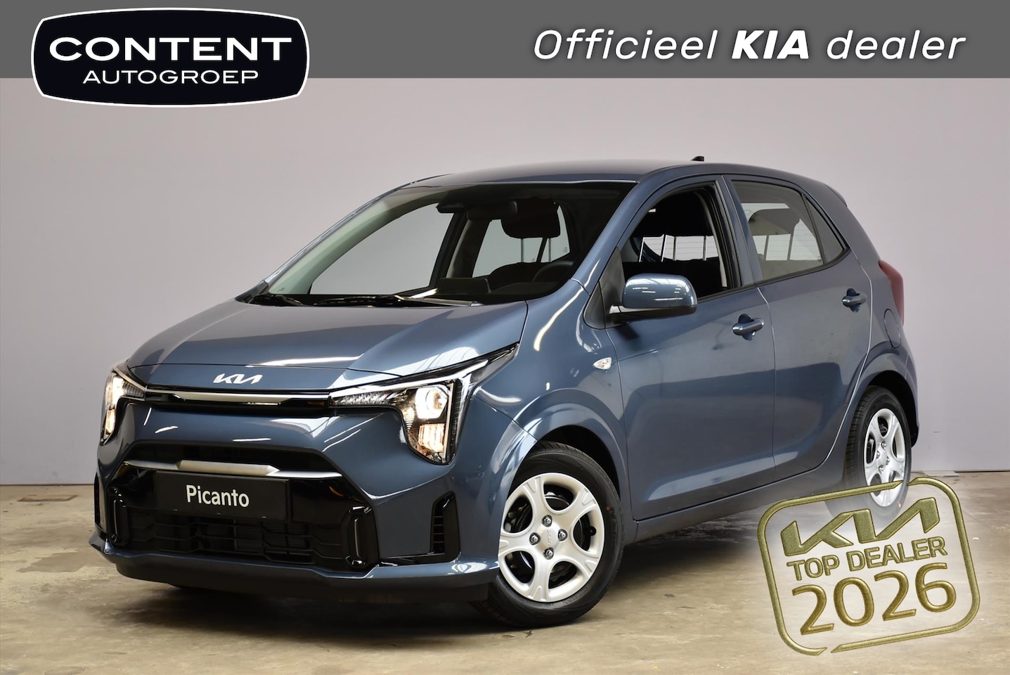 Kia Picanto - 1.0 GDI 4-zits DynamicLine NIEUW - SNEL LEVERBAAR - AutoWereld.nl
