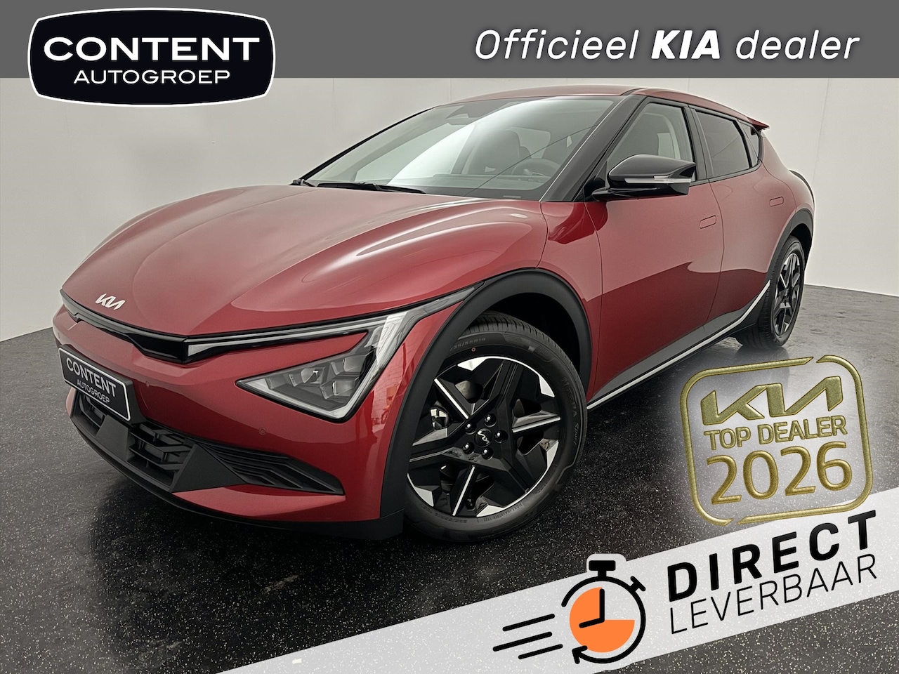 Kia EV6 - 63kWh 170pk RWD Light Edition | IN BESTELLING IN MEERDERE KLEUREN! - AutoWereld.nl