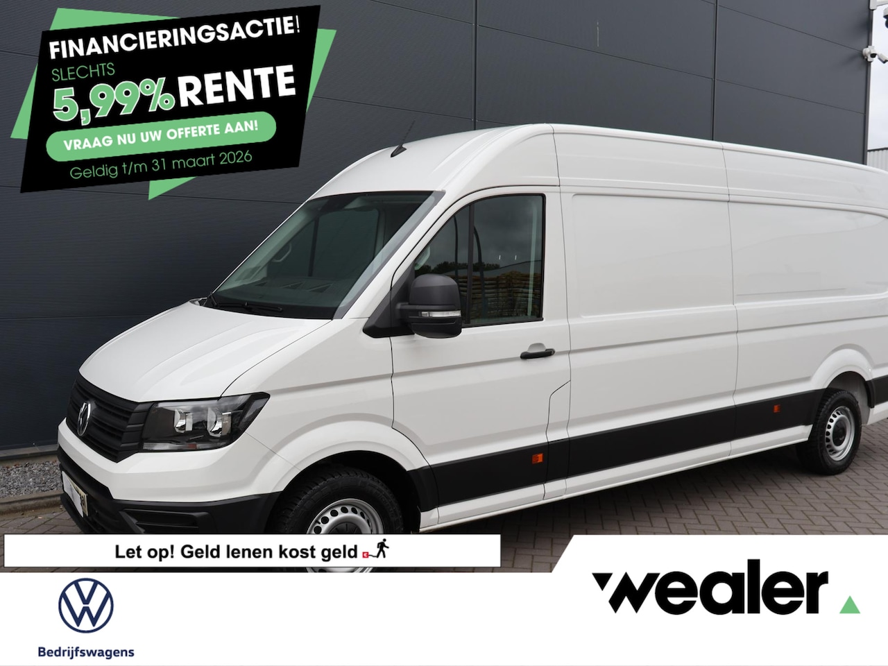 Volkswagen Crafter - 35 2.0 TDI L3H3 Comfortline EURO VI | 140 PK | Trekhaak | Verwarmde voorruit | Navigatiesy - AutoWereld.nl