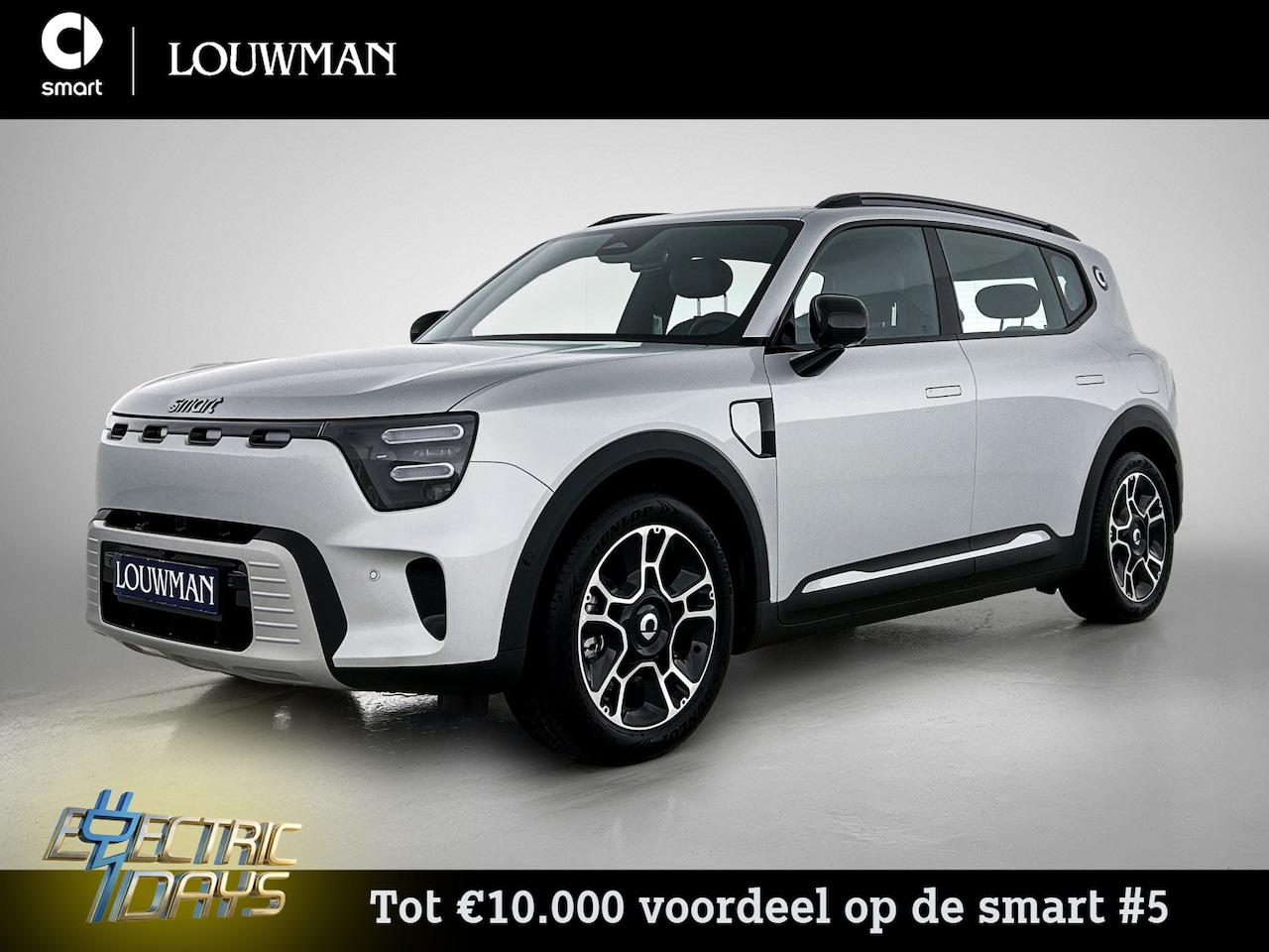 Smart #5 - Pro 76 kWh | VAN € 48.460 NAAR € 38.450 | Electric Days - AutoWereld.nl