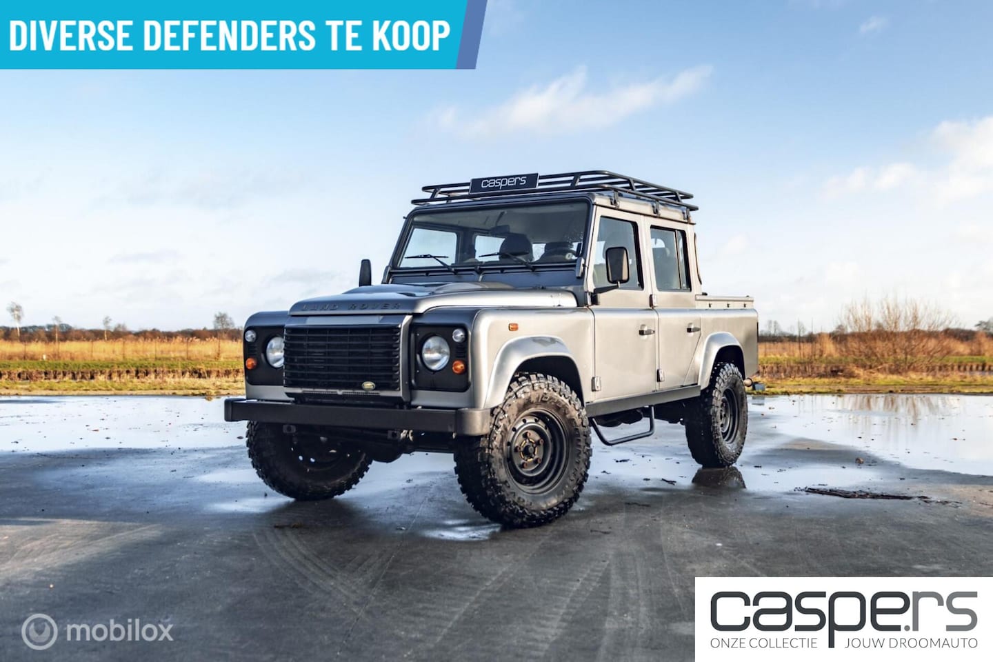 Land Rover Defender 110 - 2.4 TD4 | Dual Cab | X-Tech - AutoWereld.nl