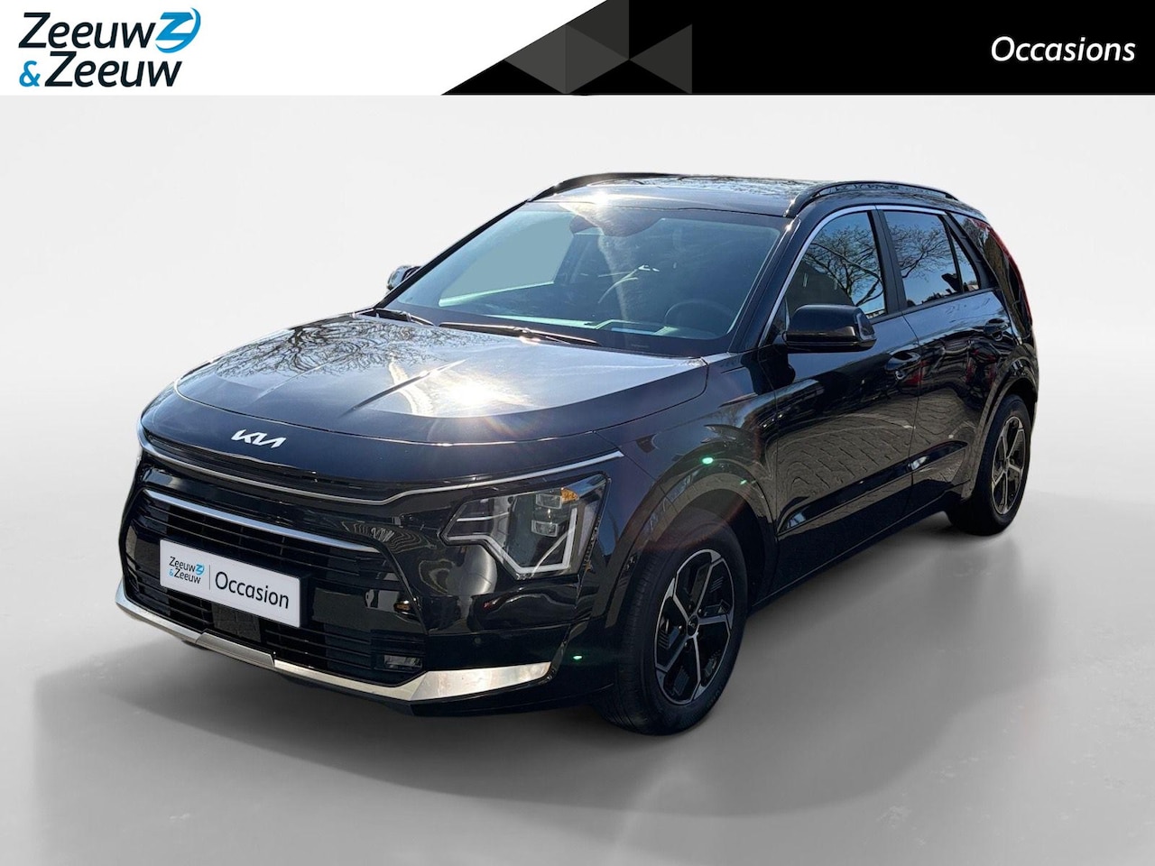 Kia Niro - 1.6 GDi Hybrid DynamicPlusLine | Climate Control | Navigatie | Open Dak | Leer | Stoelverw - AutoWereld.nl