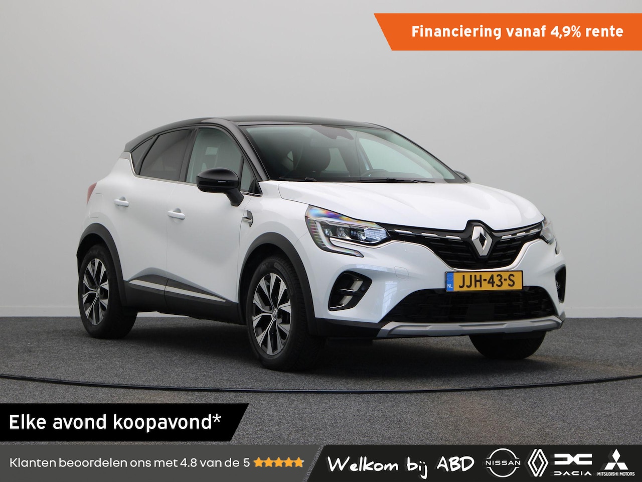 Renault Captur - 1.6 E-Tech Hybrid 145 Techno | Navigatie | Achteruitrijcamera | Parkeersensoren voor en ac - AutoWereld.nl