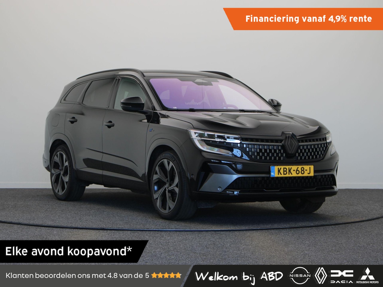 Renault Espace - full hybrid 200pk Esprit Alpine 7p. | Elektrische achterklep | 7-persoons | Adaptieve crui - AutoWereld.nl