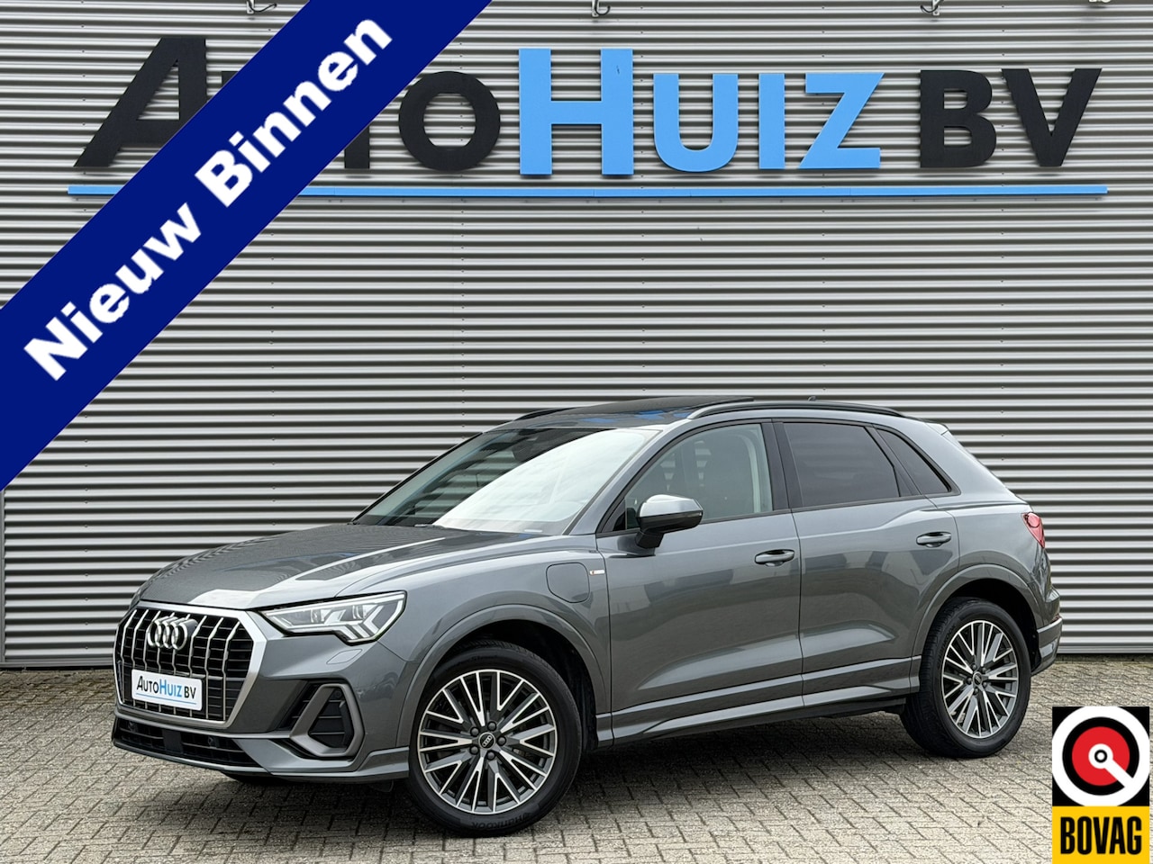 Audi Q3 - 45 TFSI e S-Line Panoramadak Trekhaak 19 Inch LED Keyless Entry ACC DAB - AutoWereld.nl