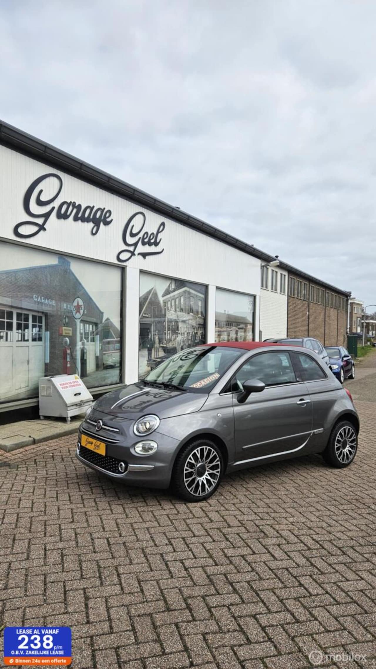 Fiat 500 C - 500C 1.2 Star edition Lederen bekleding Naviatie - AutoWereld.nl