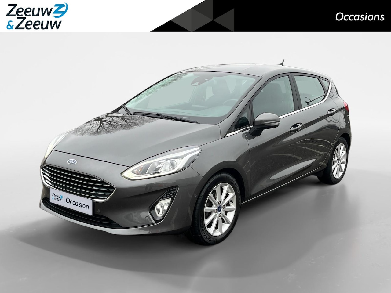Ford Fiesta - 1.0 EcoBoost Titanium | Dealer onderhouden | Automaat | Trekhaak | Winter Pack | Parkeerse - AutoWereld.nl