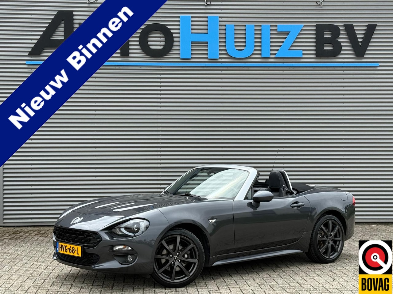 Fiat 124 Spider - 1.4 MultiAir Turbo Lusso LED Camera Stoelverwarming - AutoWereld.nl
