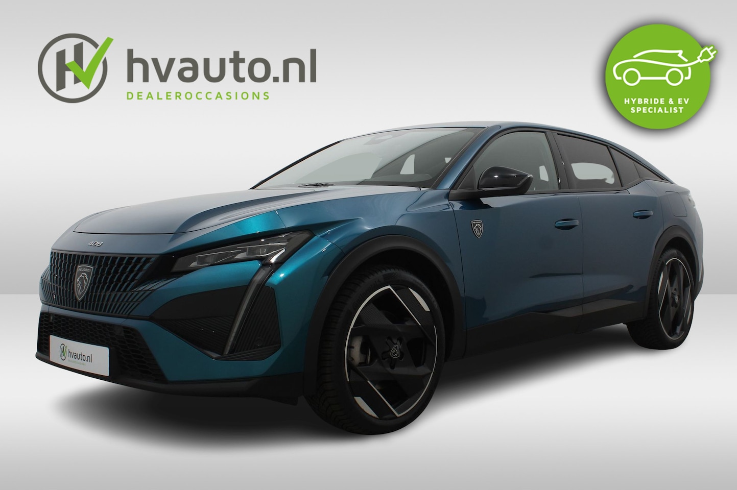 Peugeot 408 - 1.6 HYBRID GT 225PK EAT8 | Nappa Leder | FOCAL | Massage |  Winterpakket - AutoWereld.nl